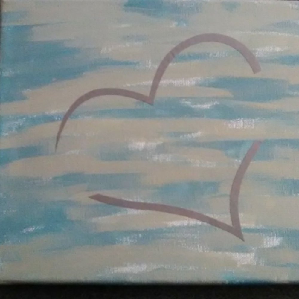 Broken Wings Sea Scape Art Canvas